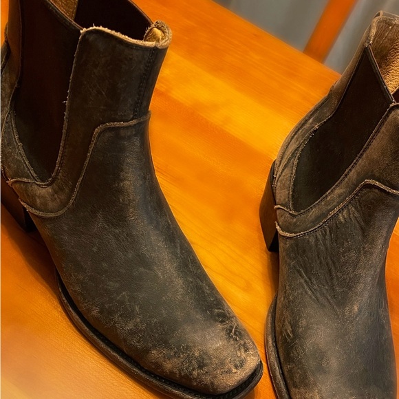 Moonshine Spirit by Brad Paisley Black Distressed Cowboy Boots from Boot Barn - Picture 7 of 7